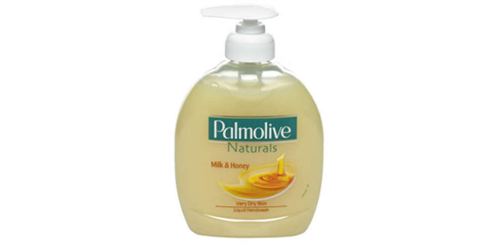 HÅNDSÅPE: Palmolive Nourishing Milk & Honey HÅNDSÅPE: Palmolive Nourishing Milk & Honey
