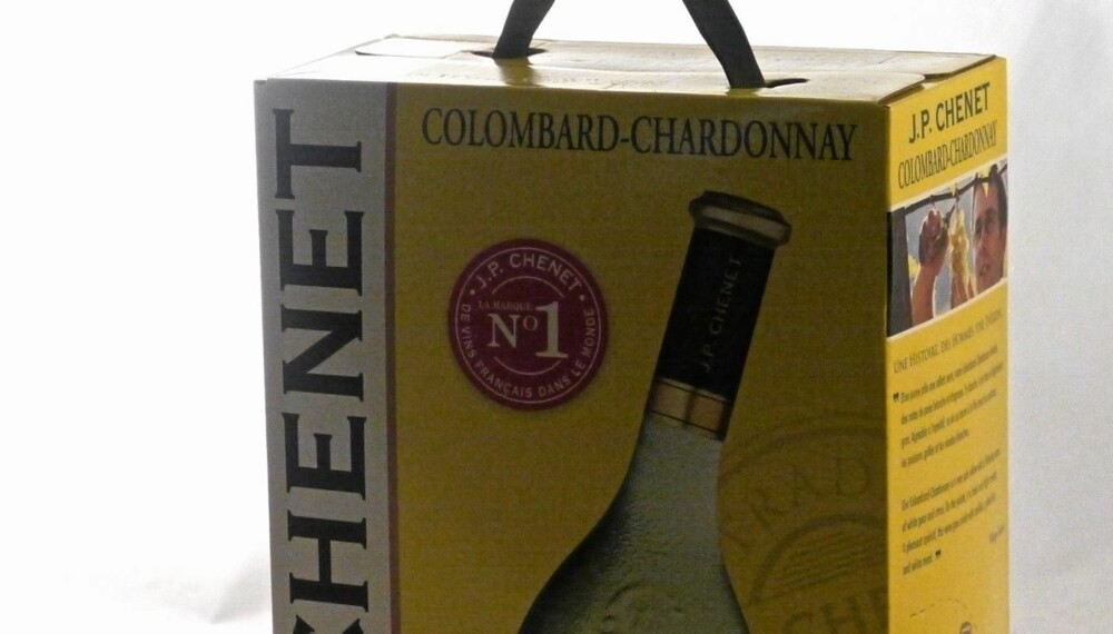 TEST AV HVITVIN: J.P. Chenet Colombard Chardonnay. TEST AV HVITVIN: J.P. Chenet Colombard Chardonnay.