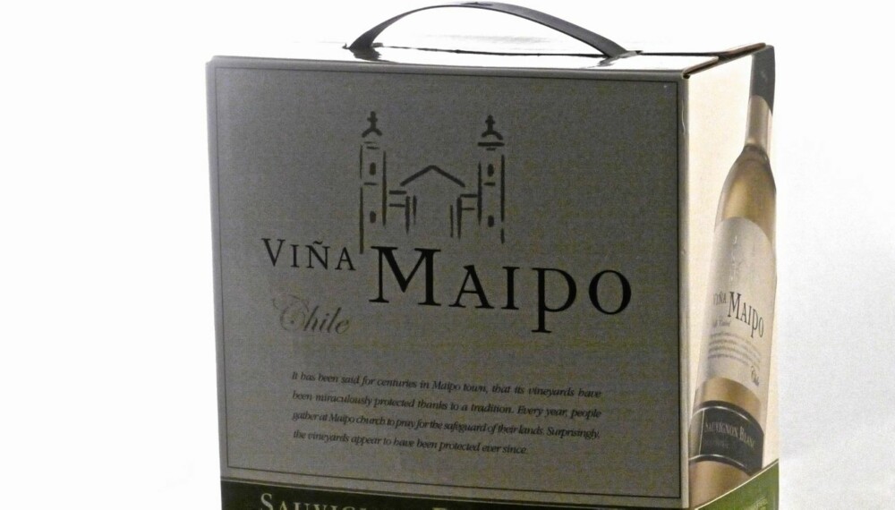 TEST AV HVITVIN: Viña Maipo Sauvignon Blanc 2011. TEST AV HVITVIN: Viña Maipo Sauvignon Blanc 2011.