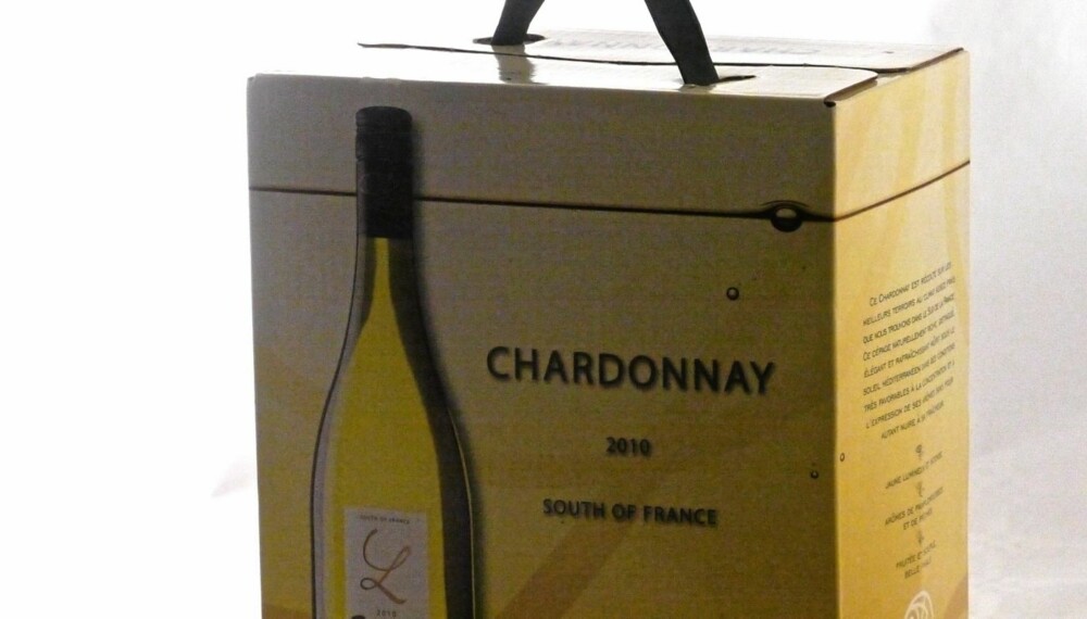 TEST AV HVITVIN: Chardonnay L 2010. TEST AV HVITVIN: Chardonnay L 2010.
