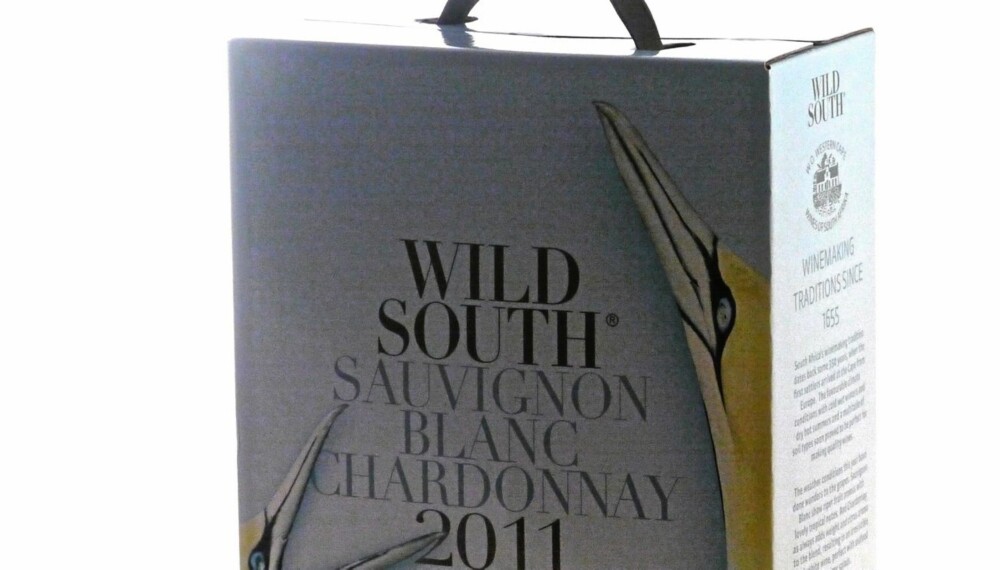 TEST AV HVITVIN: Wild South Sauvignon Blanc Chardonnay 2010. TEST AV HVITVIN: Wild South Sauvignon Blanc Chardonnay 2010.