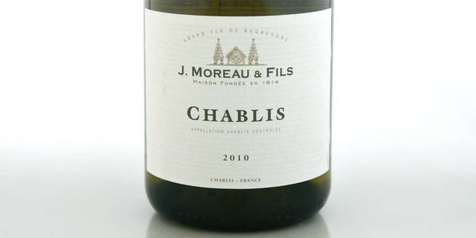 TEST AV CHABLIS: J. Moreau Chablis 2010 kom på delt tredjeplass. TEST AV CHABLIS: J. Moreau Chablis 2010 kom på delt tredjeplass.