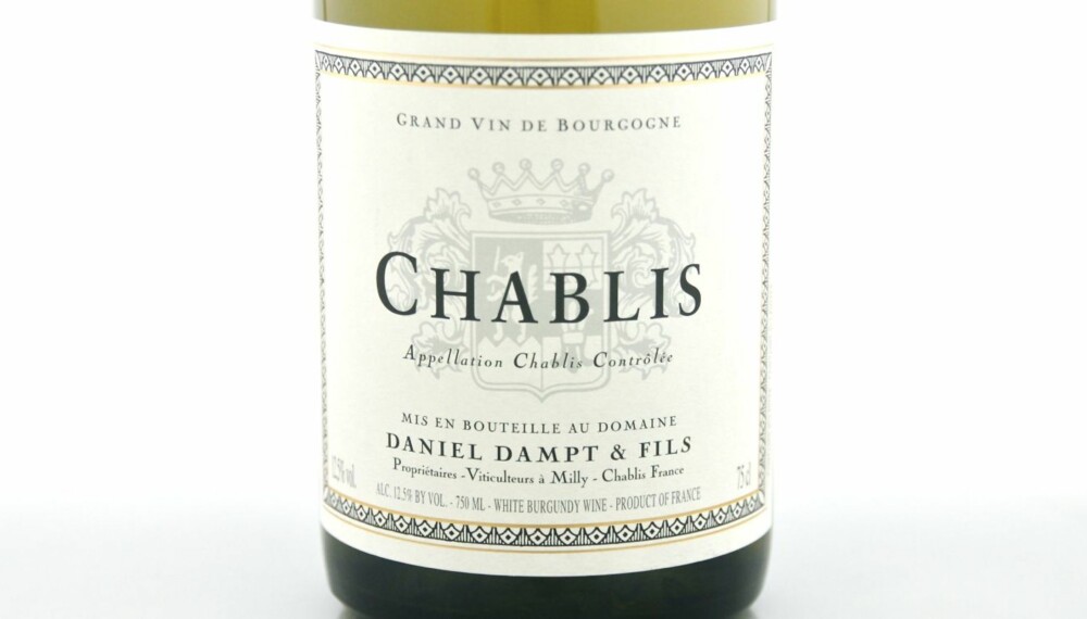 TEST AV CHABLIS: Daniel Dampt Chablis 2011 kom på delt femteplass. TEST AV CHABLIS: Daniel Dampt Chablis 2011 kom på delt femteplass.