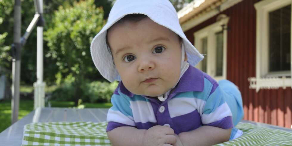 Leo Kristian ble kåret til månedens BAM-baby i juli. Leo Kristian ble kåret til månedens BAM-baby i juli.