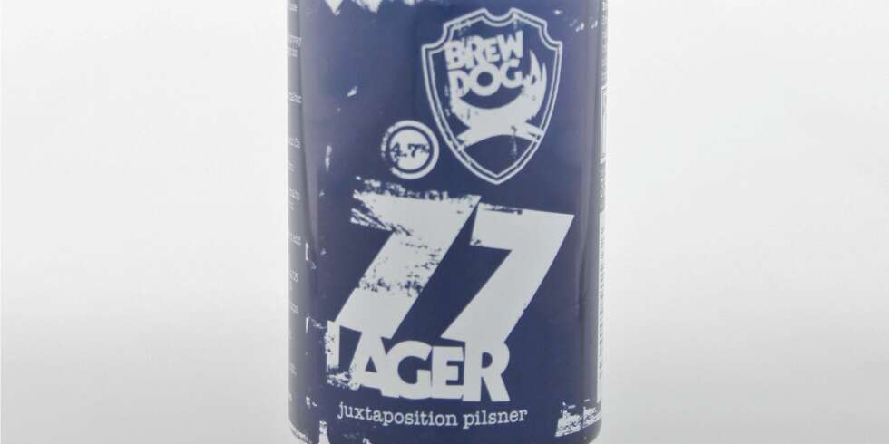 GODT ØL: Brew Dog 77 Lager. GODT ØL: Brew Dog 77 Lager.