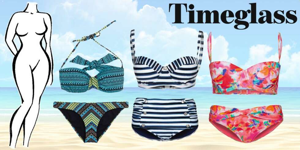 BIKINITIPS FOR TIMEGLASSET: Bikini med sikksakkmønster fra Zara, kr 169,- pr. del., 50-tallsbikini fra Zalando.no/Seafolly kr 799,- og 609,-, Blomstrete bikini fra Zalando.no/Seafolly kr 719,- og 449,- BIKINITIPS FOR TIMEGLASSET: Bikini med sikksakkmønster fra Zara, kr 169,- pr. del., 50-tallsbikini fra Zalando.no/Seafolly kr 799,- og 609,-, Blomstrete bikini fra Zalando.no/Seafolly kr 719,- og 449,-