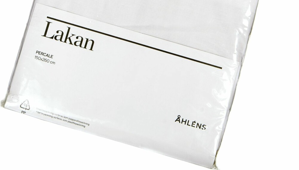 TEST AV LAKEN: Percale TEST AV LAKEN: Percale