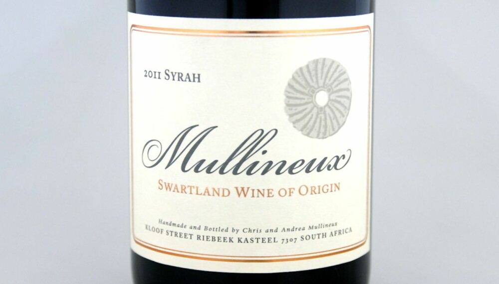 GRILLVIN: Mullineux Syrah 2012 kom på førsteplass. GRILLVIN: Mullineux Syrah 2012 kom på førsteplass.