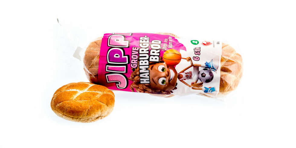 TEST AV HAMBURGERBRØD: Jippi grove hamburgerbrød. TEST AV HAMBURGERBRØD: Jippi grove hamburgerbrød.