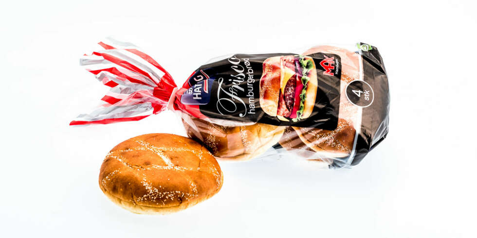 TEST AV HAMBURGERBRØD: Frisco hamburgerbrød TEST AV HAMBURGERBRØD: Frisco hamburgerbrød