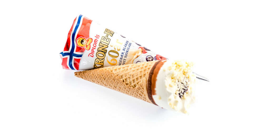 TEST AV ISKREM: Krone-Is Jubileum TEST AV ISKREM: Krone-Is Jubileum