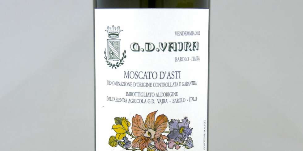 FRUKTIG: Vajra Moscato d'Asti 2012 kom på førsteplass. FRUKTIG: Vajra Moscato d'Asti 2012 kom på førsteplass.