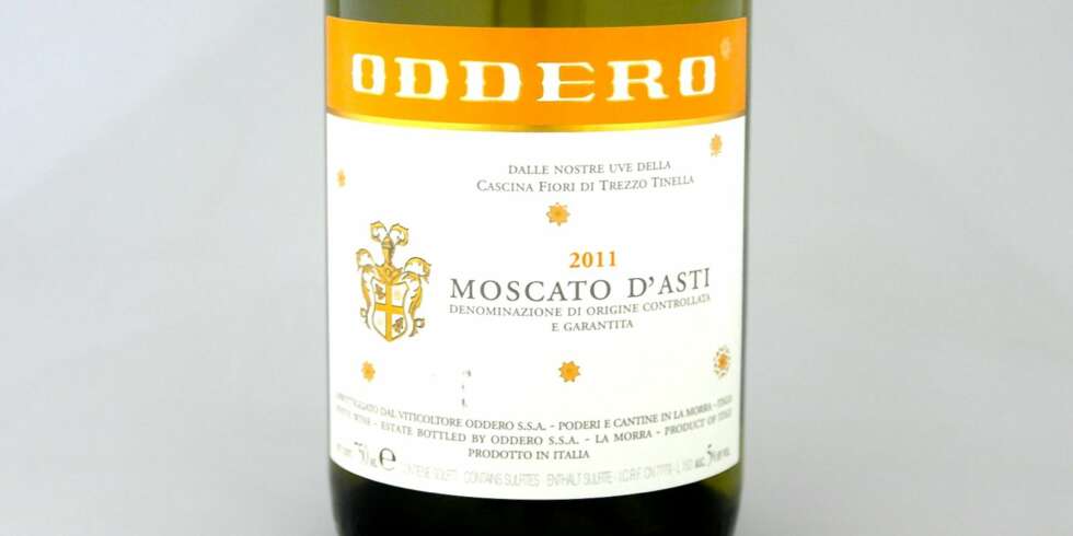 FRUKTIG: Oddero Moscato d'Asti Cascina Firori 2011 kom på femteplass. FRUKTIG: Oddero Moscato d'Asti Cascina Firori 2011 kom på femteplass.