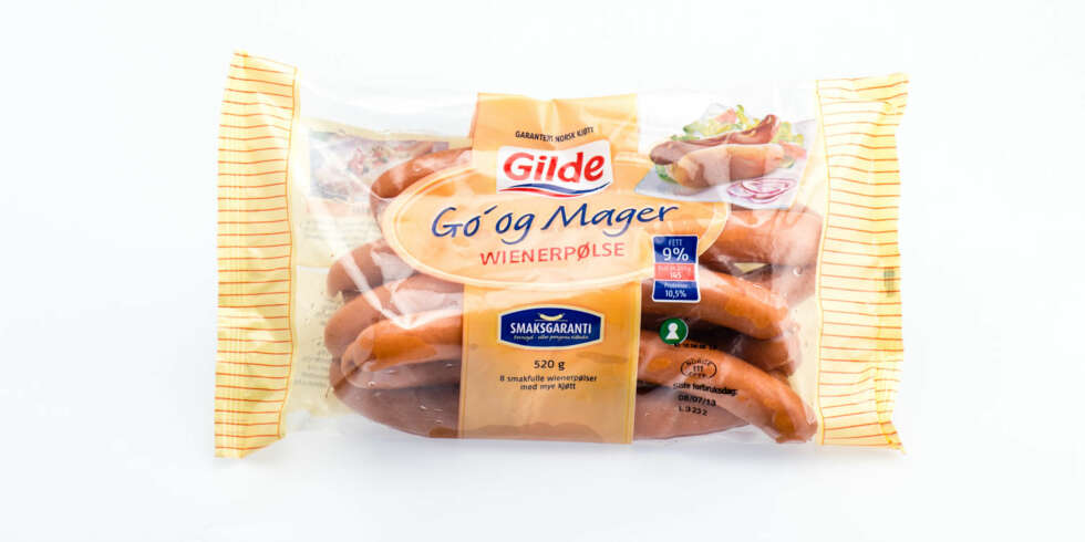 TEST AV WIENERPØLSER: Gilde Go' og Mager wienerpølser TEST AV WIENERPØLSER: Gilde Go' og Mager wienerpølser