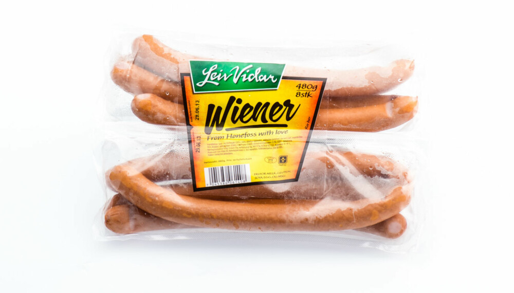 TEST AV WIENERPØLSER: Leiv Vidar Wiener TEST AV WIENERPØLSER: Leiv Vidar Wiener