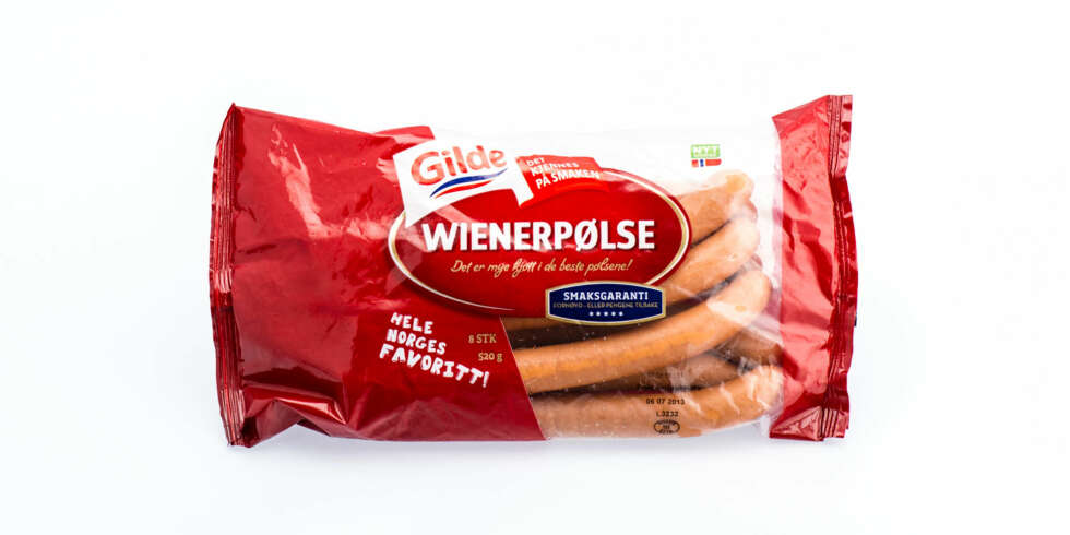 TEST AV WIENERPØLSER: Gilde Wienerpølser TEST AV WIENERPØLSER: Gilde Wienerpølser