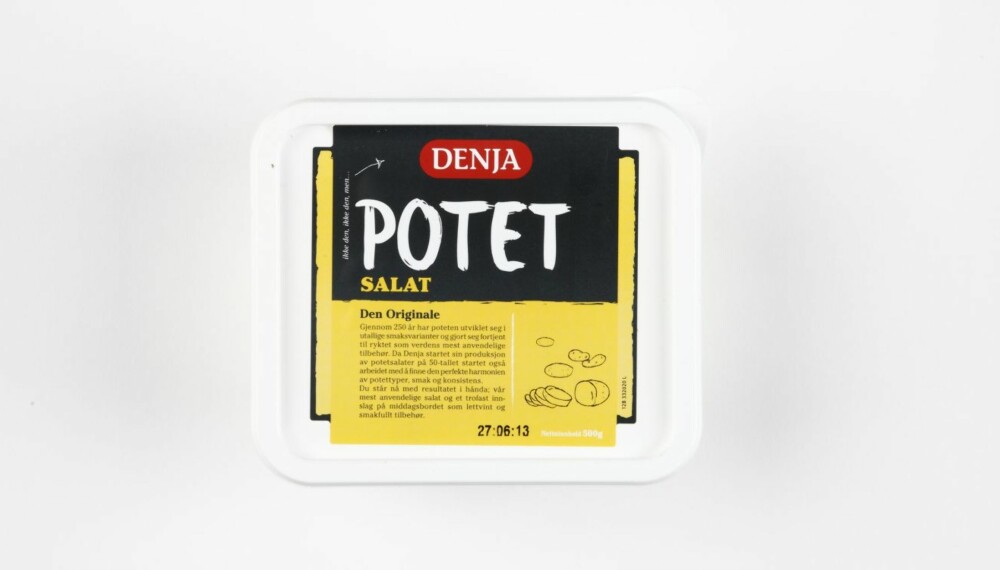 POTETSALAT: DinKost og ShapeUp har latt ernæringsfysiologen vurdere næringsinnholdet i ni typer potetsalat. POTETSALAT: DinKost og ShapeUp har latt ernæringsfysiologen vurdere næringsinnholdet i ni typer potetsalat.