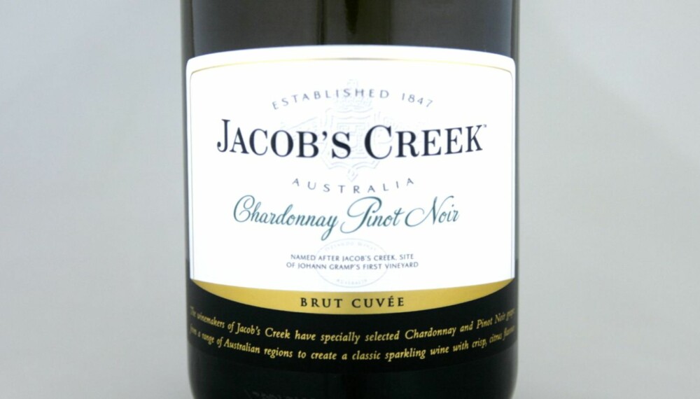 VIN TIL THAIMAT: Jacob's Creek Chardonnay Pinot Noir Brut. VIN TIL THAIMAT: Jacob's Creek Chardonnay Pinot Noir Brut.