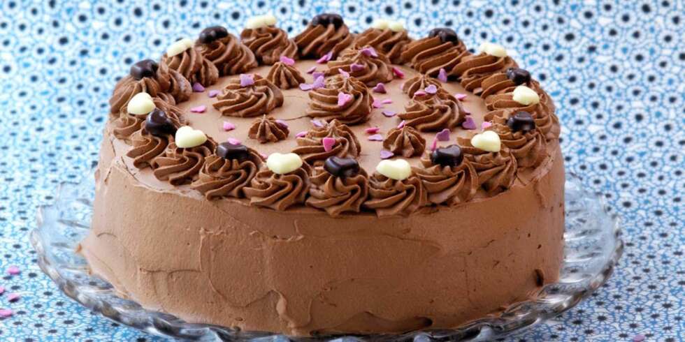 FESTKAKE: Dette er sjokoladekaken for spesielle anledninger. FESTKAKE: Dette er sjokoladekaken for spesielle anledninger.