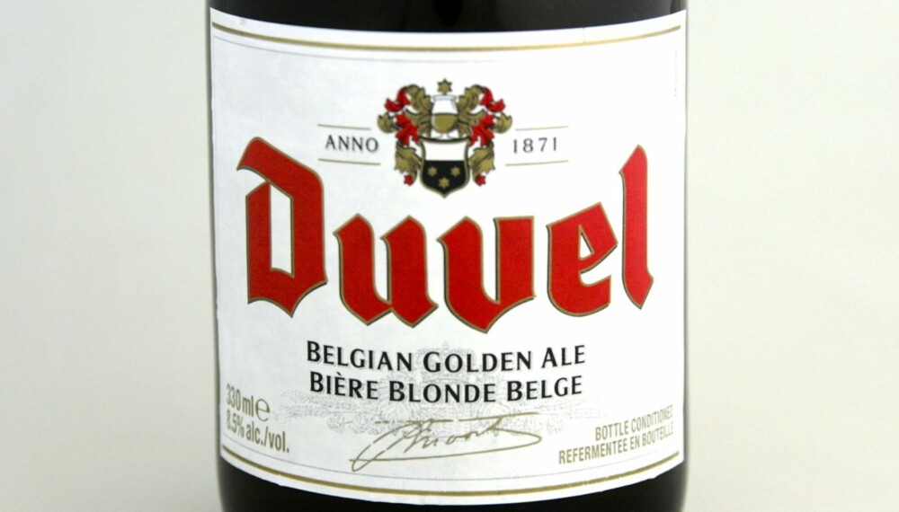 TIL FÅRIKÅL: Duvel. TIL FÅRIKÅL: Duvel.