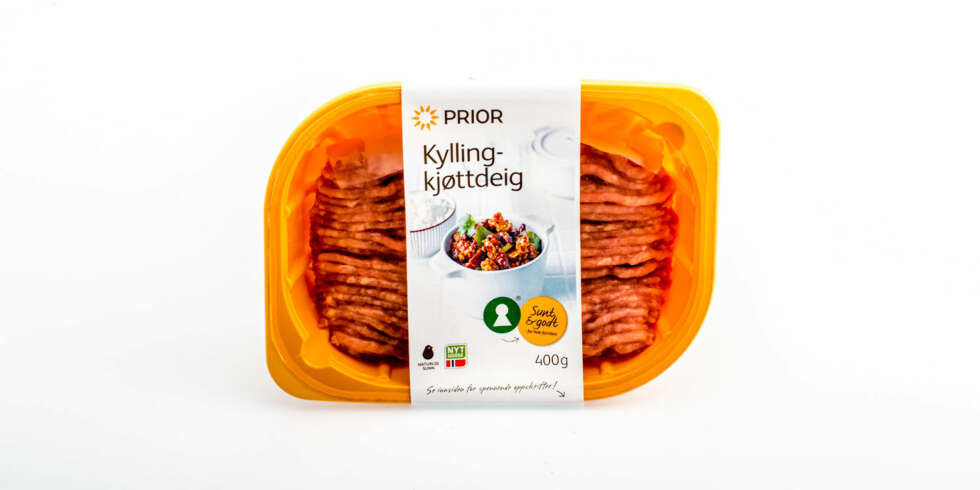 TEST AV KJØTTDEIG: Prior kyllingkjøttdeig TEST AV KJØTTDEIG: Prior kyllingkjøttdeig