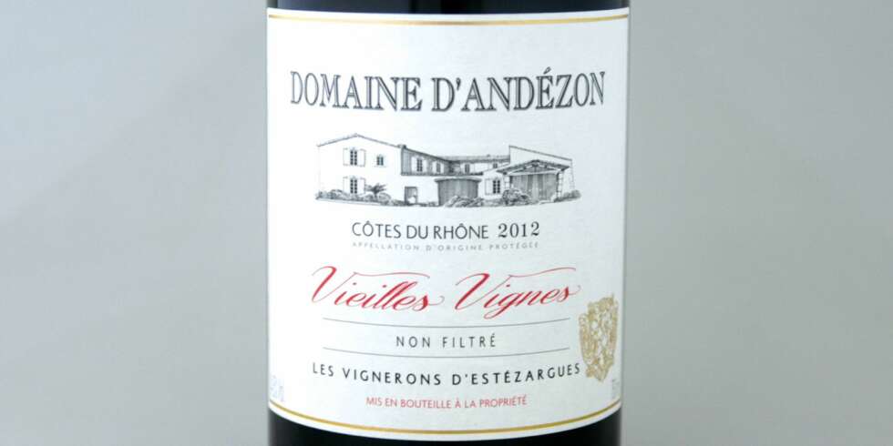 GOD TIL VILT: Domaine d'Andézon 2012. GOD TIL VILT: Domaine d'Andézon 2012.