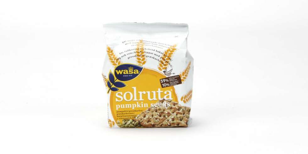 KNEKKEBRØD: Wasa Solruta Pumpkin Seeds KNEKKEBRØD: Wasa Solruta Pumpkin Seeds