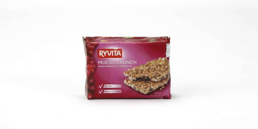 KNEKKEBRØD: Ryvita Muesli Crunch KNEKKEBRØD: Ryvita Muesli Crunch