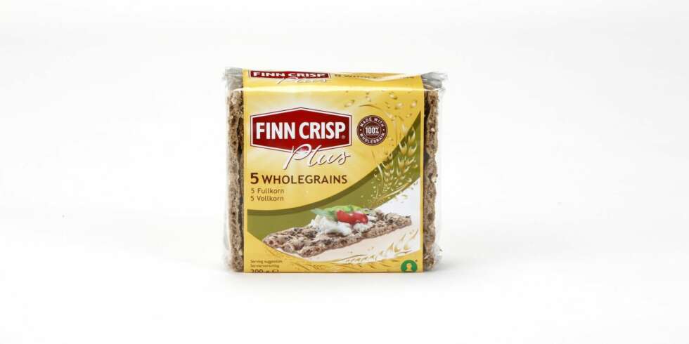KNEKKEBRØD: Finn Crisp 5 Wholegrains Plus KNEKKEBRØD: Finn Crisp 5 Wholegrains Plus