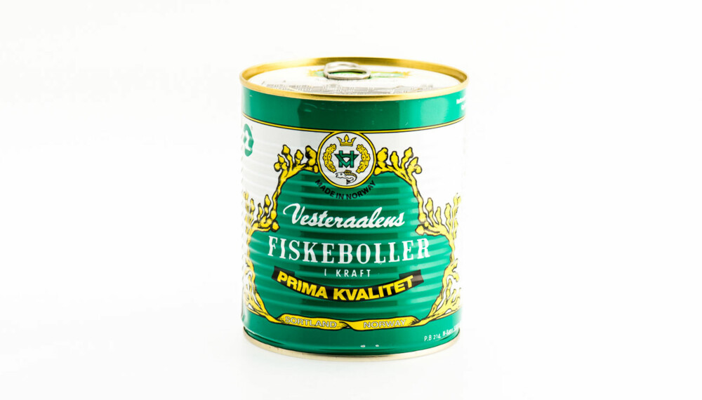TEST AV FISKEBOLLER: Vesteraalens fiskeboller i kraft. TEST AV FISKEBOLLER: Vesteraalens fiskeboller i kraft.