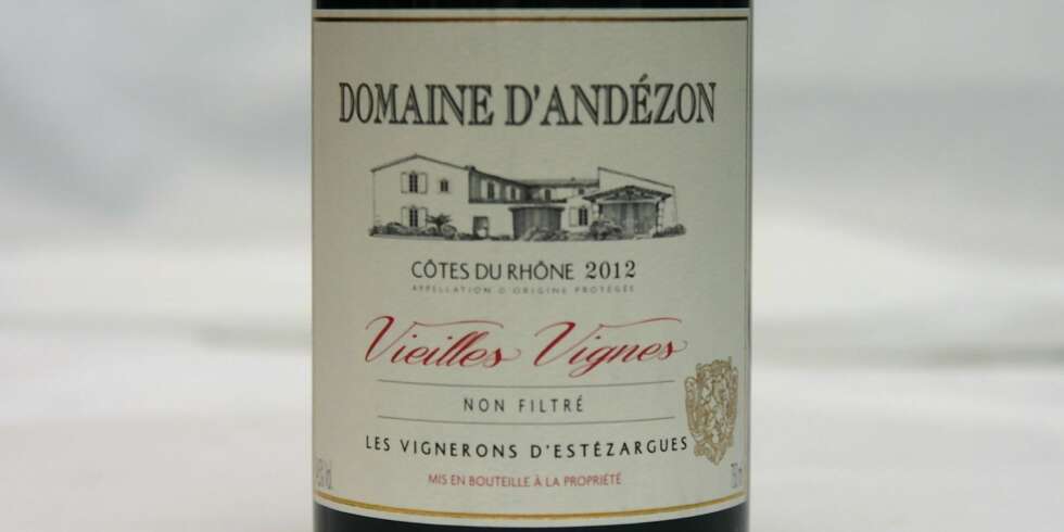 TIL BIFF: Domaine d'Andézon 2012. TIL BIFF: Domaine d'Andézon 2012.