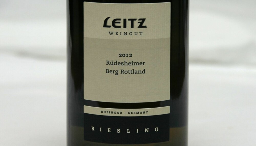 TIL RIBBE: Leitz Rüdesheimer Berg Rottland Riesling Trocken 2012. TIL RIBBE: Leitz Rüdesheimer Berg Rottland Riesling Trocken 2012.