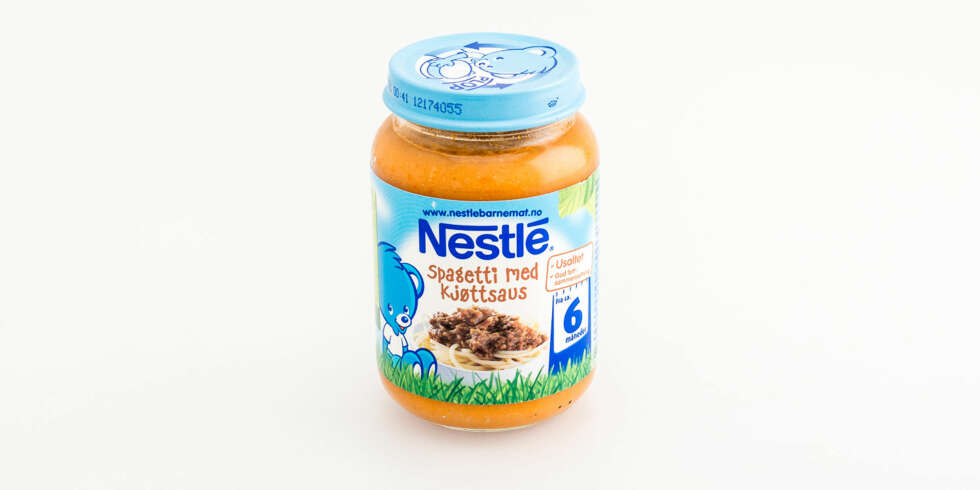TEST AV BARNEMAT: Nestlé - Spagetti med kjøttsaus. TEST AV BARNEMAT: Nestlé - Spagetti med kjøttsaus.