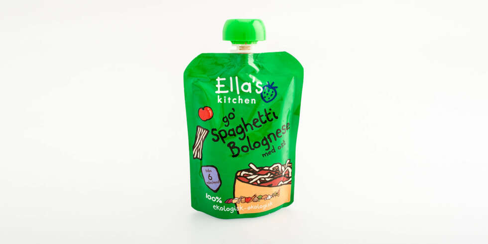 TEST AV BARNEMAT: Ella's kitchen ¿ Go' spaghetti bolognese med ost. TEST AV BARNEMAT: Ella's kitchen ¿ Go' spaghetti bolognese med ost.