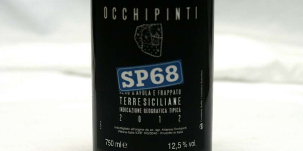 TIL PINNEKJØTT: Occhipinti SP 68 Nero d'Avola e Frappato 2012. TIL PINNEKJØTT: Occhipinti SP 68 Nero d'Avola e Frappato 2012.