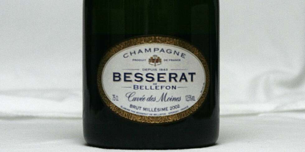 TIL LUTEFISK: Besserat de Bellefon Cuvée des Moines 2002. TIL LUTEFISK: Besserat de Bellefon Cuvée des Moines 2002.