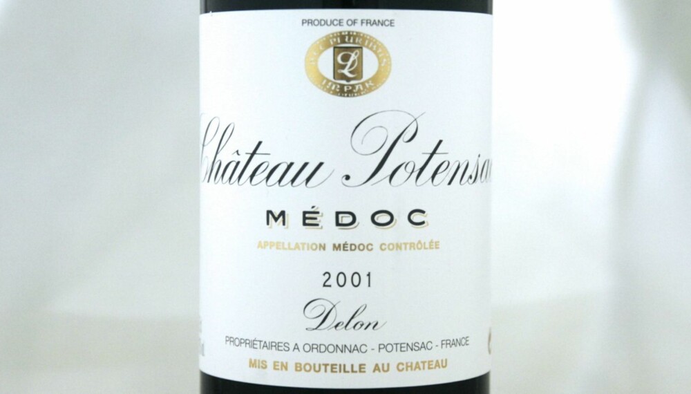 JULEGAVE: Ch. Potensac 2001. JULEGAVE: Ch. Potensac 2001.
