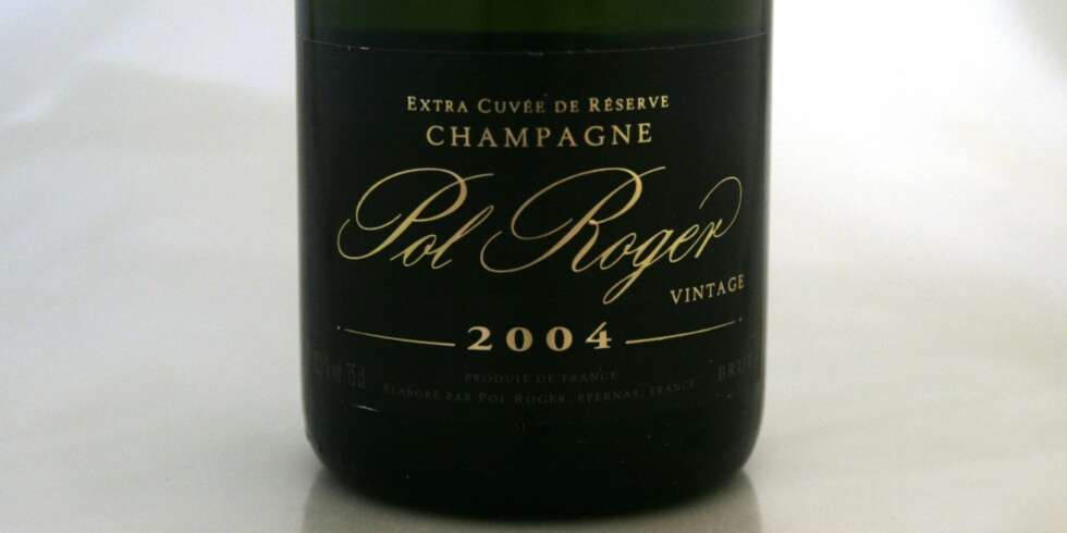 GOD CHAMPAGNE: Pol Roger Vintage Brut 2004. GOD CHAMPAGNE: Pol Roger Vintage Brut 2004.