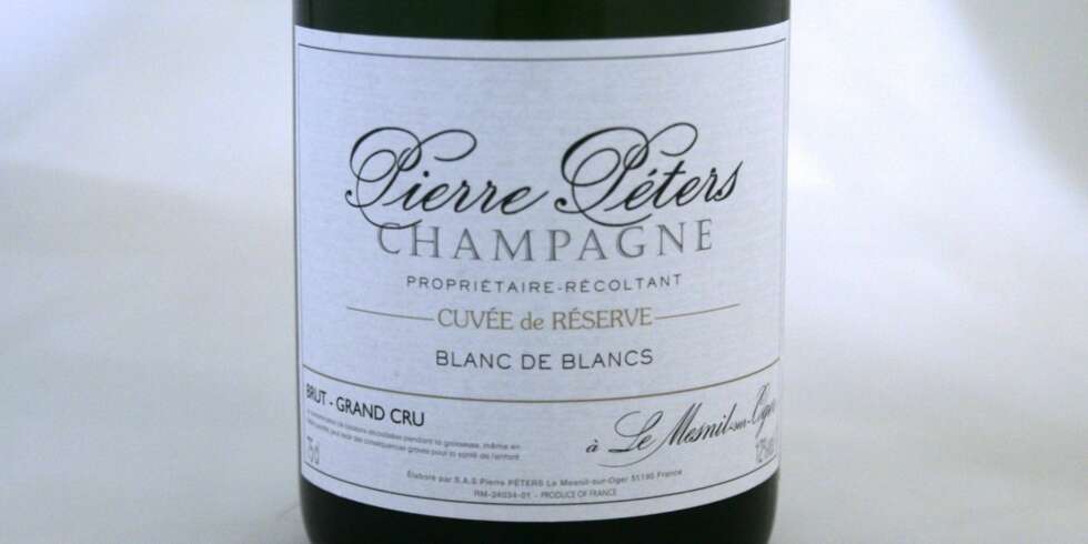 GOD CHAMPAGNE: Pierre Péters Cuvée de Réserve Grand Cru Brut. GOD CHAMPAGNE: Pierre Péters Cuvée de Réserve Grand Cru Brut.