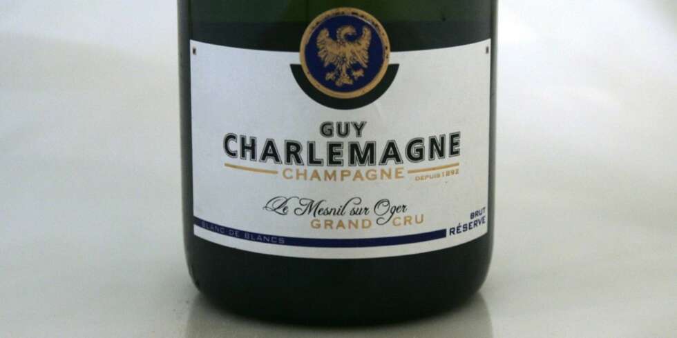 GOD CHAMPAGNE: Charlemagne Blanc de Blancs Réserve Brut. GOD CHAMPAGNE: Charlemagne Blanc de Blancs Réserve Brut.