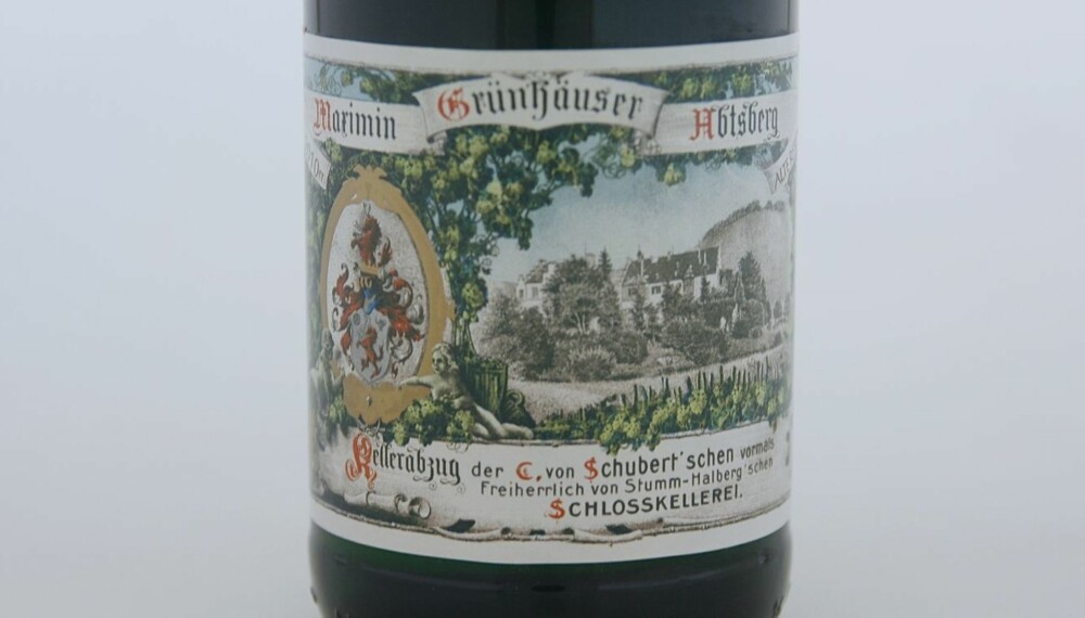 VELDIG GOD VIN: Maximin Grünhäuser Riesling Abstberg Alte Reben 2010. VELDIG GOD VIN: Maximin Grünhäuser Riesling Abstberg Alte Reben 2010.