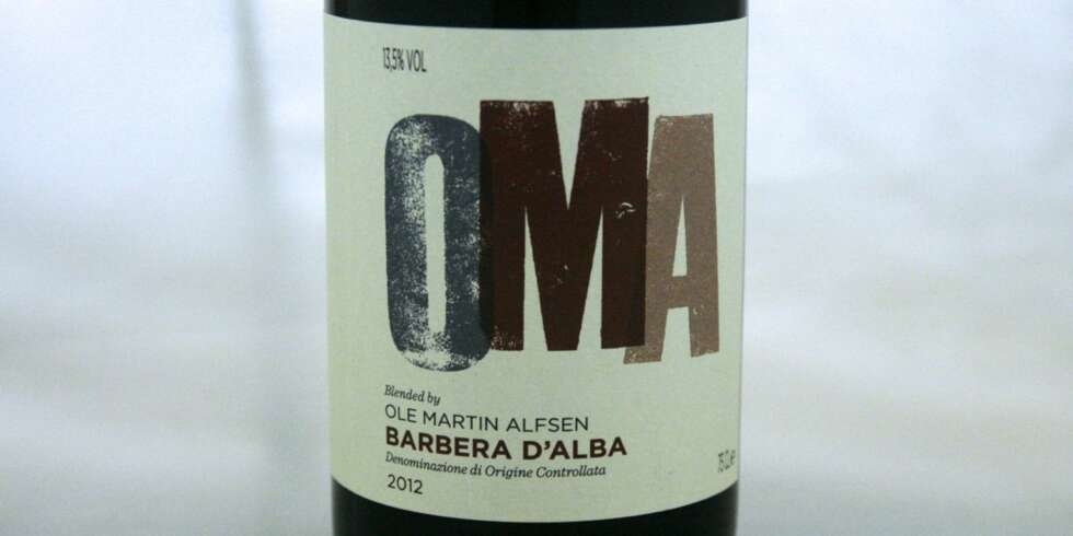 TIL TORSK: OMA Barbera d'Alba 2012. TIL TORSK: OMA Barbera d'Alba 2012.