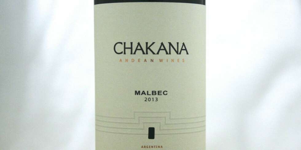 TIL CHILI CON CARNE: Chakana Malbec 2013. TIL CHILI CON CARNE: Chakana Malbec 2013.