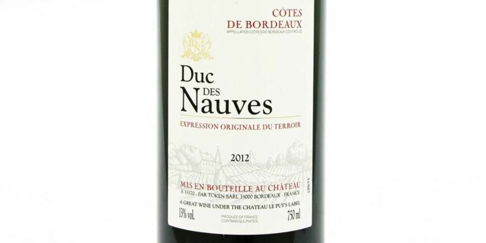 GODT KJØP: Ch. Le Puy Duc des Nauves 2012. GODT KJØP: Ch. Le Puy Duc des Nauves 2012.