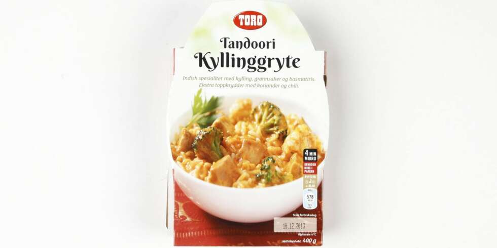 TEST: Klikk Helse har vurdert næringsinnholdet i 14 typer ferdigmiddag med kylling. TEST: Klikk Helse har vurdert næringsinnholdet i 14 typer ferdigmiddag med kylling.