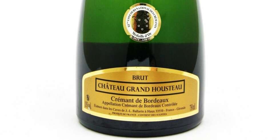 GODT KJØP: Ch. Grand Housteau Crèmant de Bordeaux Brut. GODT KJØP: Ch. Grand Housteau Crèmant de Bordeaux Brut.