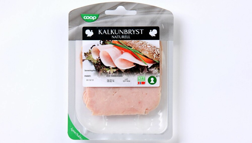 PÅLEGG: Klikk Helse har testet kylling- og kalkunpålegg. PÅLEGG: Klikk Helse har testet kylling- og kalkunpålegg.