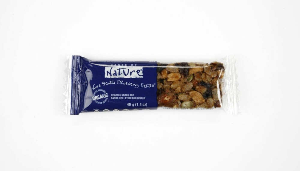 LITE KALORIER: Taste of Nature Nova Scotia Blueberry Fields har nest færreste kalorier i testen. LITE KALORIER: Taste of Nature Nova Scotia Blueberry Fields har nest færreste kalorier i testen.