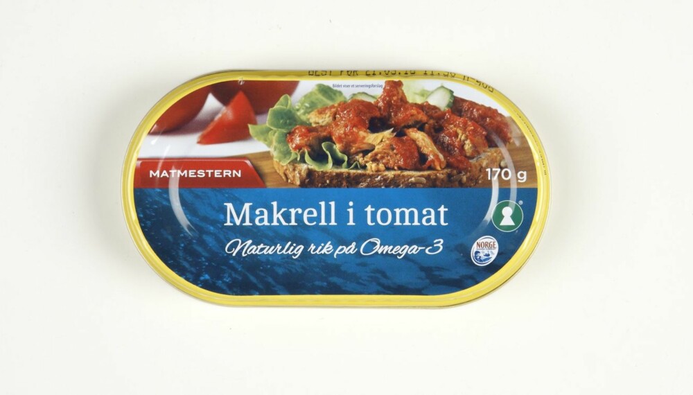 MAKRELL I TOMAT: Klikk Helse har vurdert næringsinnholdet i 15 typer makrell i tomat. MAKRELL I TOMAT: Klikk Helse har vurdert næringsinnholdet i 15 typer makrell i tomat.