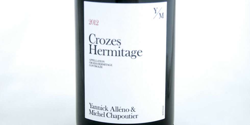 VIN TIL LAM: Alléno & Chapoutier Crozes Hermitage 2012. VIN TIL LAM: Alléno & Chapoutier Crozes Hermitage 2012.